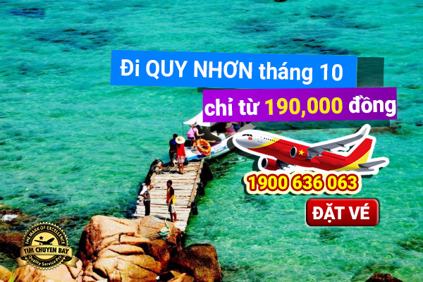 Tháng 10 là thời điểm thích hợp để "săn" vé máy bay giá rẻ đi Quy Nhơn