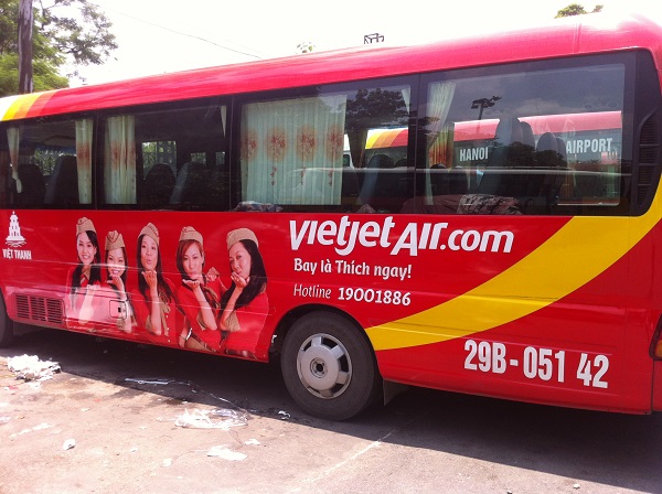 Xe bus sân bay Vietjet