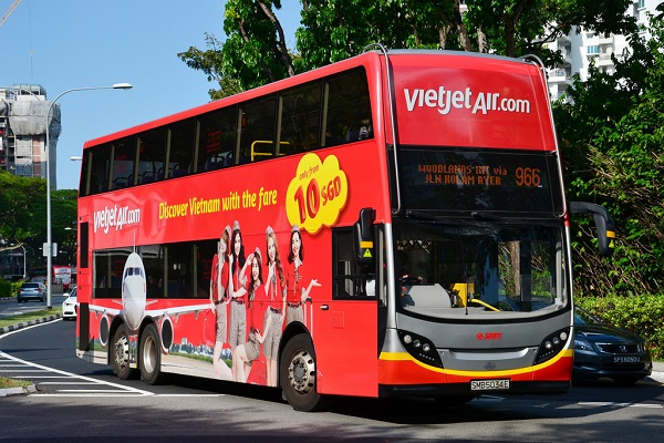 Minibus Vietjet Air: