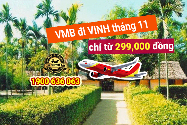 Vé máy bay đi Vinh giá rẻ tại Timchuyenbay.vn