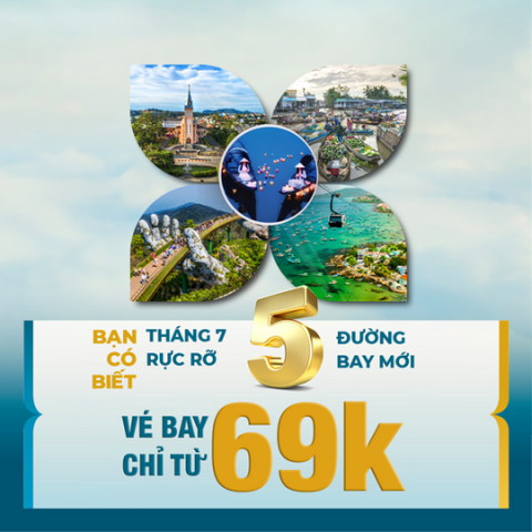 Vietnam Airlines mở thêm 5 đường bay nội địa trong tháng 7