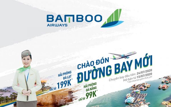 Bamboo Airways tiếp tục mở hai đường bay mới