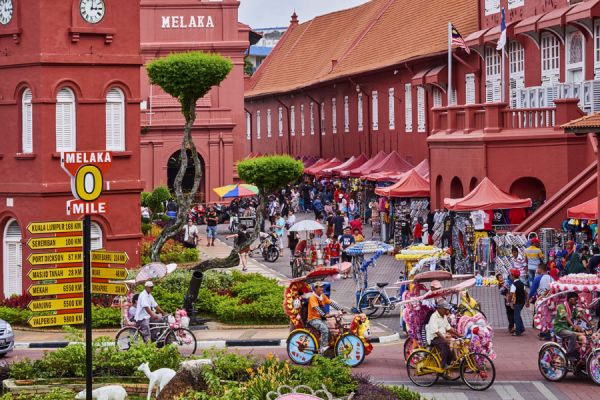 Phố cổ Melaka có sức hút mạnh mẽ đối với khách du lịch