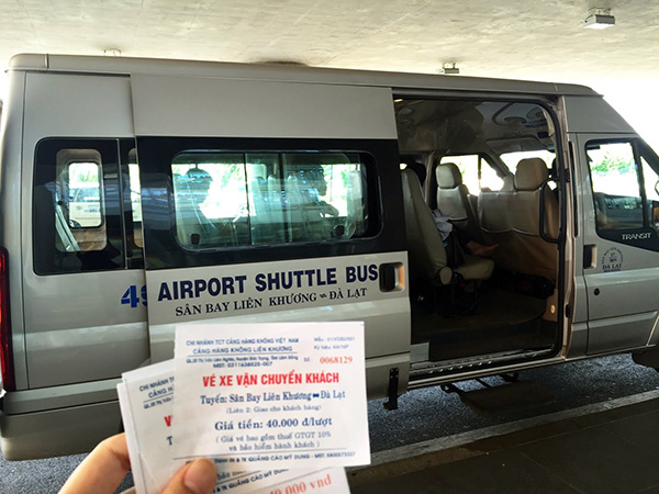 Airport Shuttle Bus - Xe bus sân bay Liên Khương 