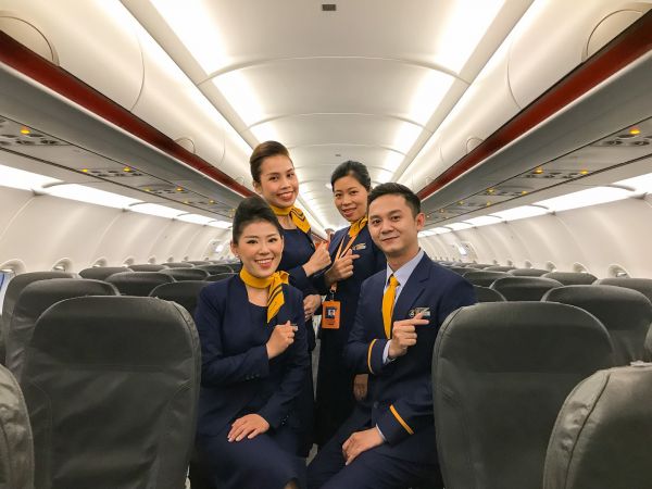 Toàn bộ tiếp viên của Pacific Airlines đã xuất hiện trong bộ đồng phục mới