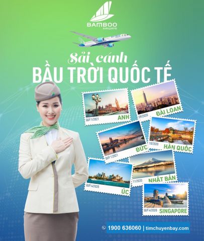 Từ tháng 09/2020 Bamboo Airways khôi phục và mở mới hàng loạt đường bay Quốc tế