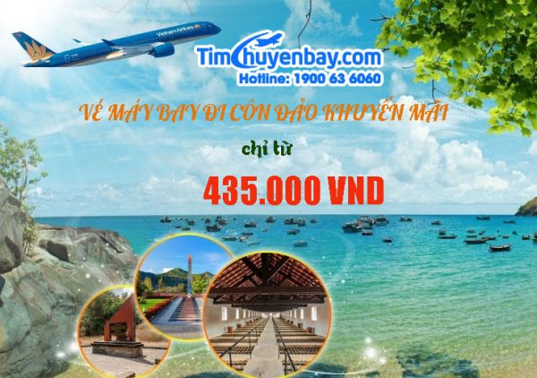 Vé máy bay khuyến mãi đi Côn Đảo – Vietnam Airlines
