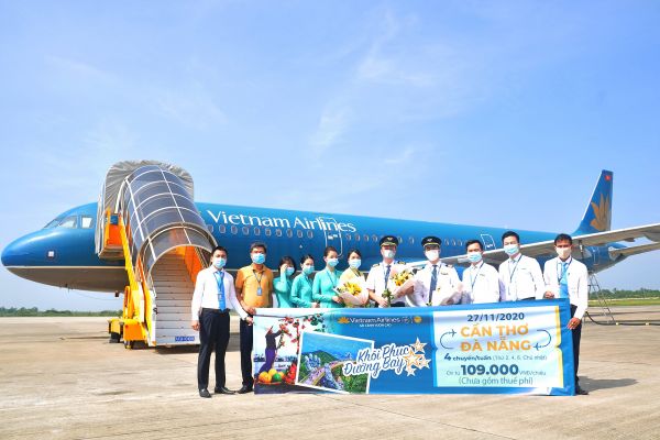 Vietnam Airlines khôi phục đường bay Cần Thơ Đà Nẵng