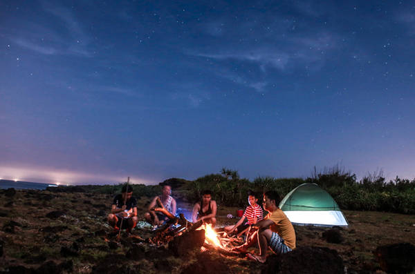 Cắm trại qua đêm tại Côn Đảo