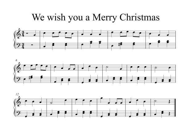 Ca khúc We Wish You A Merry Christmas