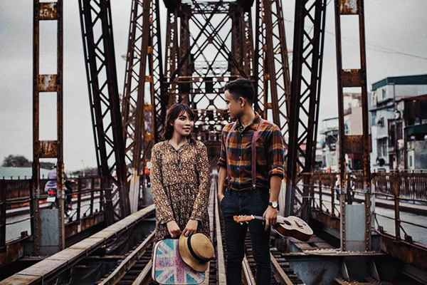 Cầu Long Biên - nơi minh chứng tình yêu của rất nhiều cặp đôi