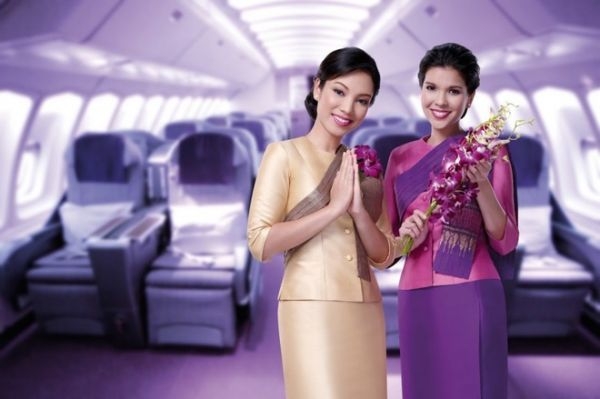 Đồng phục tiếp viên Thai Airways mang đậm dấu ấn Thái Lan