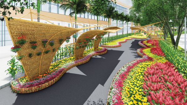 Hội du xuân Phú Mỹ Hưng - Một trong những hội hoa xuân đẹp nhất Sài Gòn
