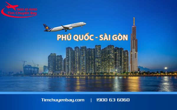 Vé máy bay Phú Quốc Sài Gòn Vietravel giá rẻ chỉ từ 50,000 đồng