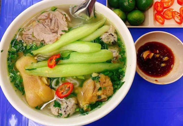 Bún dọc mùng - Món ăn dân dã nơi phố thị Hà Nội