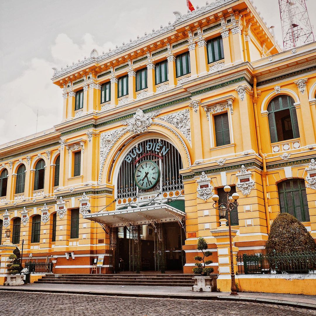 Bưu điện trung tâm thành phố - Nơi lưu giữ nét Sài Gòn xưa