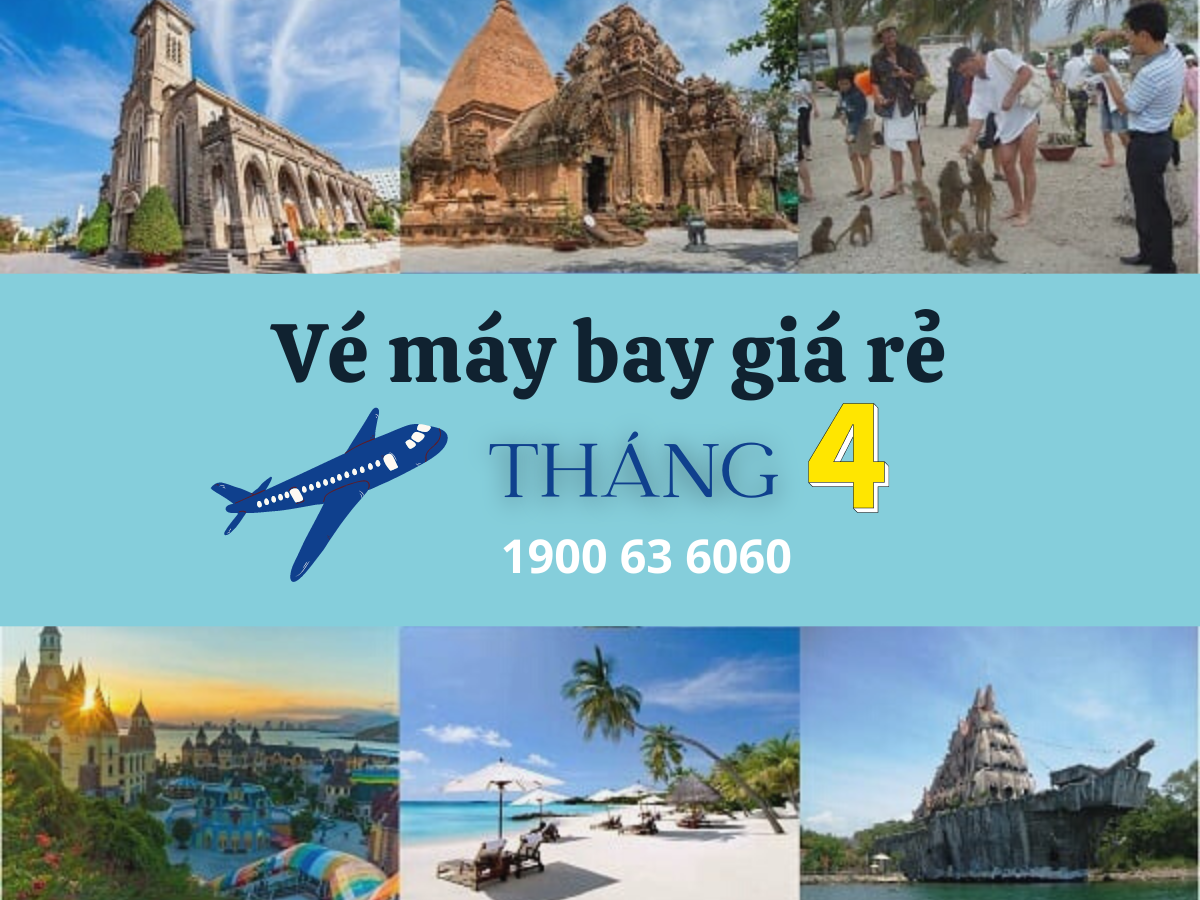 Vé máy bay giá rẻ tháng 4 chỉ từ 49000 đồng